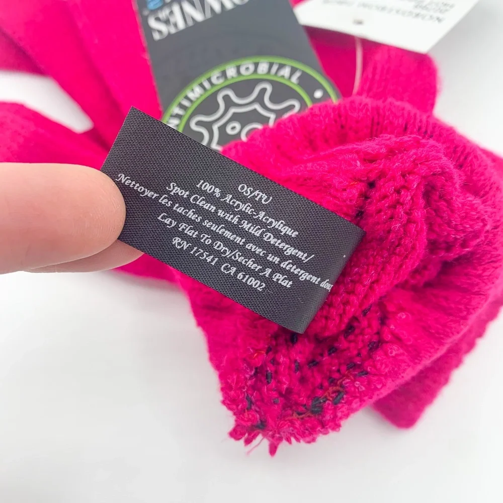 Fownes Protx 2 Pink Antimicrobial Touchscreen Gloves